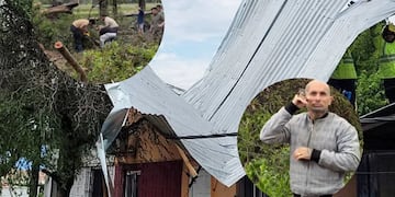 Tormenta en Concepción del Uruguay