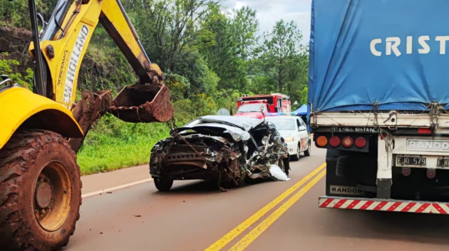 Investigan un audio del conductor que habría anticipado el choque con nueve muertos en Misiones. (Gentileza)