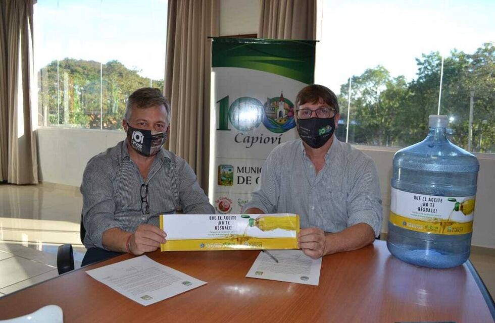 Recolección de aceite comestible usado en Capioví