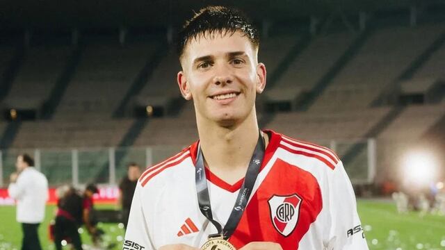 Franco Mastantuono en River.