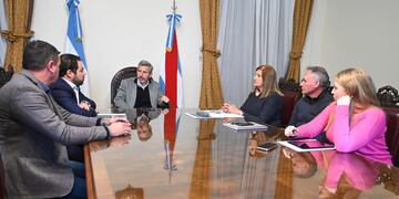 Romero y Frigerio se reunieron por el transporte público de pasajeros.