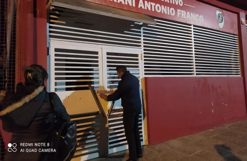 Posadas: clausuran el Estadio de Guaraní Antonio Franco