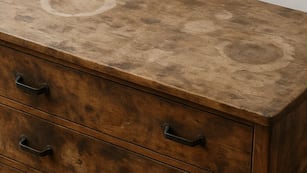Ni lavandina ni bicarbonato: el truco casero para sacar las manchas de los muebles de madera