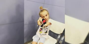 Juanita Ghiotti sigue mejorando con mucha felicidad y en pocas semanas podría volver a Mendoza