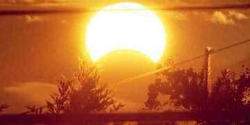 Este sábado, 30 de abril, se producirá el primer eclipse parcial de sol del año.