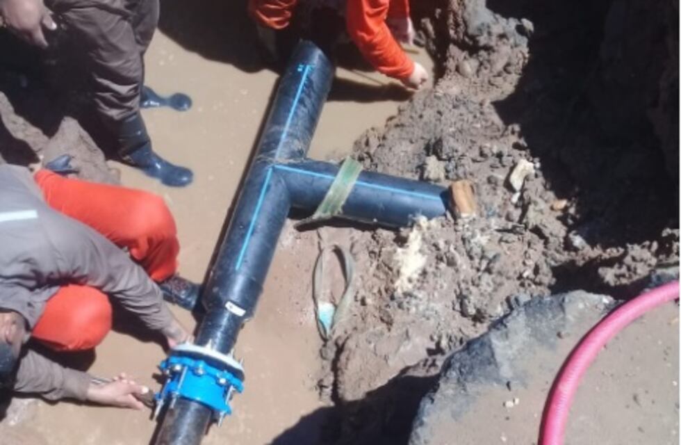 Este jueves habrá corte de suministro de agua en una zona de Concordia