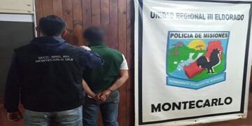 Terminó detenido tras intentar sustraer herramientas de un galpón en Montecarlo.