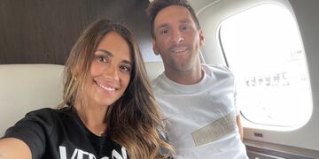 La pareja encaró con entusiasmo una nueva etapa junto al resto de su familia a partir del acuerdo con PSG.