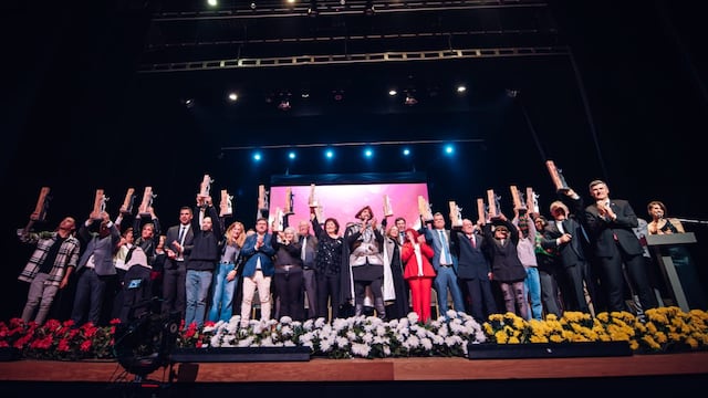 Los ganadores de una nueva edición de los Premios Jerónimo.