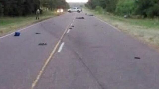 Fatal siniestro en Concordia.