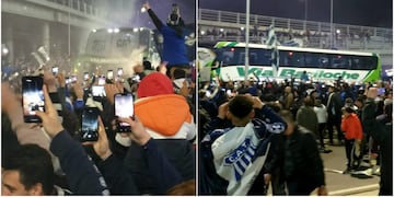 Los policías agredidos viajaban atrás del colectivo de Talleres.