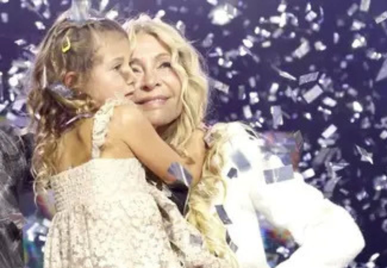 Cris Morena y su nieta Mila Yankelevich
