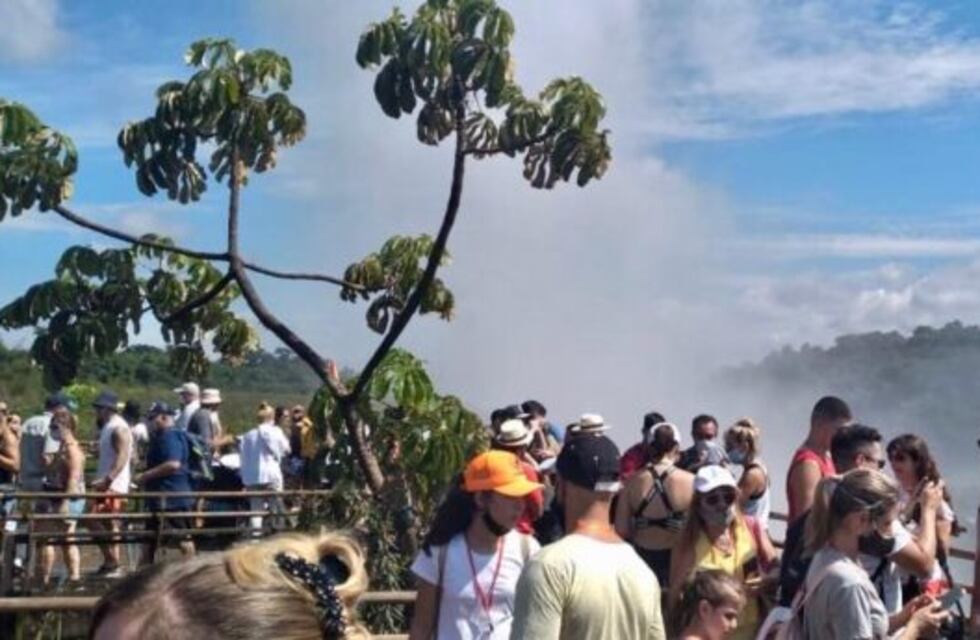 Entre el sábado, domingo y lunes, 8083 personas ingresaron al Parque Nacional Iguazú
