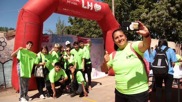 Maratón inclusiva: 700 personas participaron en Las Heras “Juntos por la Convivencia”