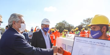 Alberto Fernández recorrió Santiago del Estero (Foto: Presidencia)