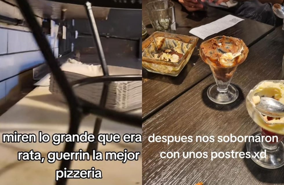 Fue a comer pizza en Güerrín pero se encontró con lo peor y su video se hizo viral en TikTok