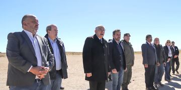 El ministro de Seguridad de Jujuy Guillermo Corro, condujo a las autoridades nacionales en un recorrido por la frontera norte con Bolivia.