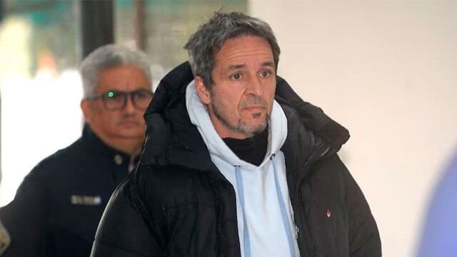 Claudio Contardi antes de ser detenido por la Justicia argentina.