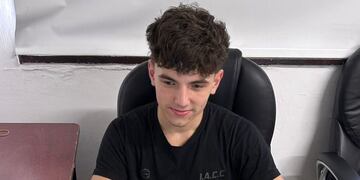 Benjamin Almada, el joven de 19 años que trascendió en las redes de Instituto.