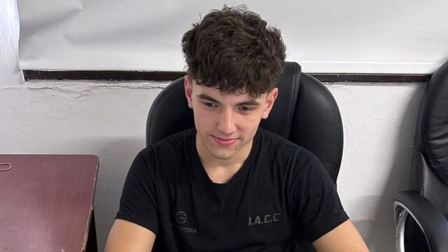 Benjamin Almada, el joven de 19 años que trascendió en las redes de Instituto.