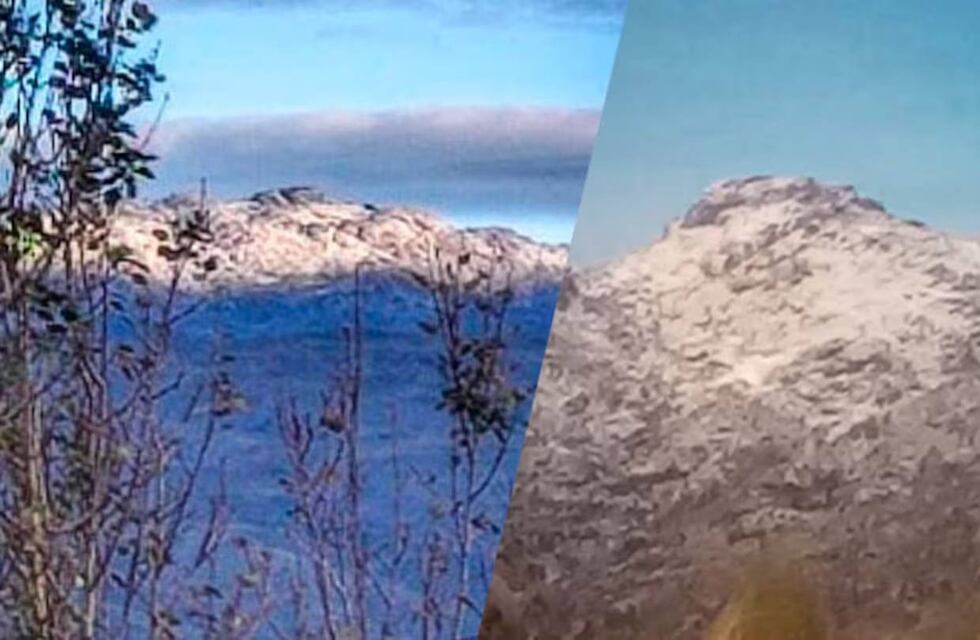Nieve de otoño: el Cerro Champaquí se tiño de blanco por primera vez en 2024