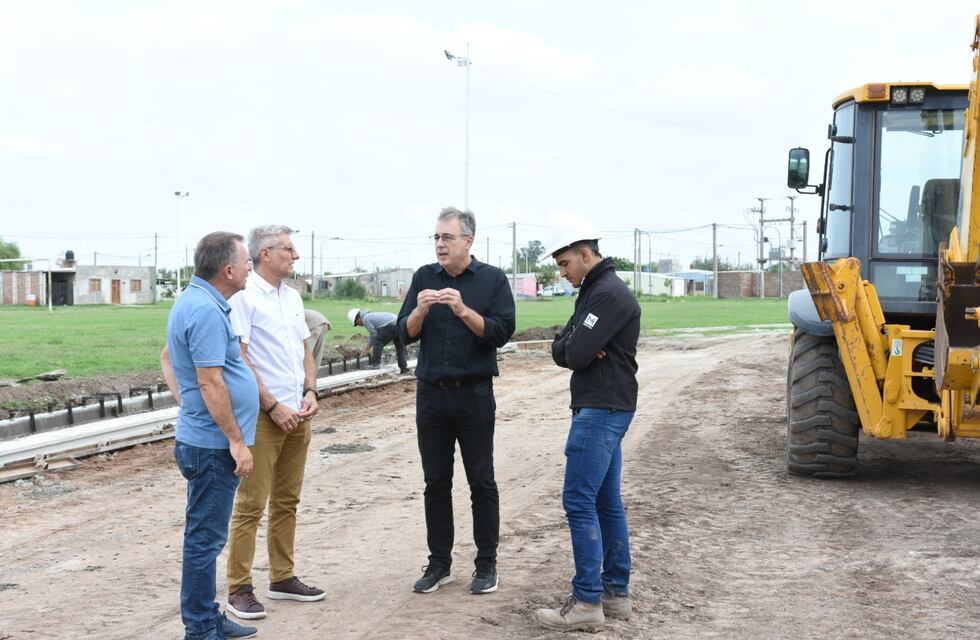 Avanza la urbanización de 315 lotes en el norte rafaelino