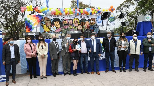 Jaldo participó en la Expo estudiantil de Banda del Río Salí.