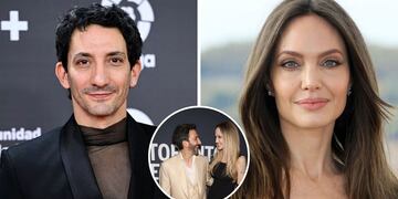 El inesperado encuentro entre Juan Minujín y Angelina Jolie en Toronto: las fotos del momento