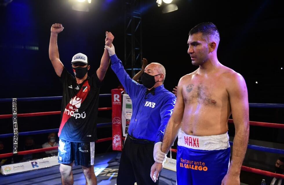 Boxeo: Diego Martínez es el nuevo campeón mendocino en superwelter