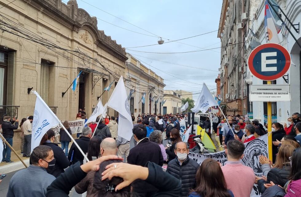 Judiciales correntinos trabajan a reglamento