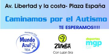 la Asociación “Mundo Azul Tea Mar del Plata” realizará una correcaminata en el corredor saludable en conmemoración del Día Mundial de la Concienciación sobre el Autismo