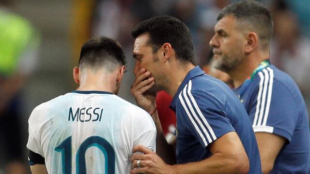 El nivel de Lionel Messi, un respaldo fuerte para Lionel Scaloni en la selección nacional. (AP)