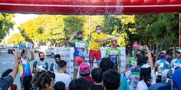 Sergio Fredes obtuvo el primer lugar en la general.