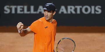 El zurdo de 33 años superó al rosarino Federico Coria en el penúltimo partido del torneo.
