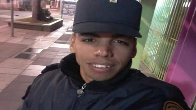 El policía Mauro Altamirano salvó la vida de la menor.