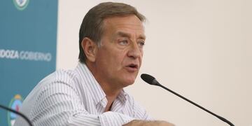 Rodolfo Suarez, gobernador de Mendoza