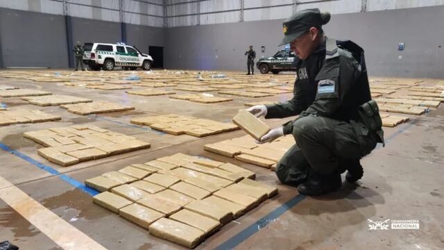 Incautan gran cantidad de marihuana en San Vicente.