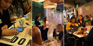 Patricia Sánchez (al centro) es la embajadora en Jujuy de LadiesBrunch, una comunidad global de networking y capacitación para mujeres emprendedoras que se expande en Latinoamérica.