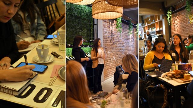 Patricia Sánchez (al centro) es la embajadora en Jujuy de LadiesBrunch, una comunidad global de networking y capacitación para mujeres emprendedoras que se expande en Latinoamérica.