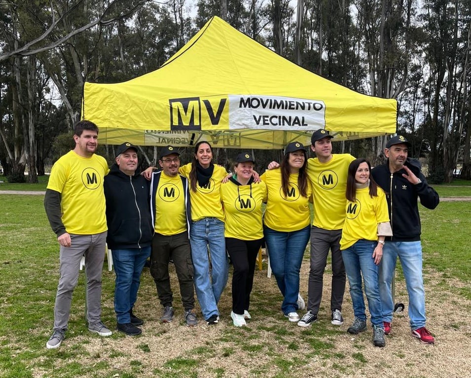 El Movimiento Vecinal convocó a los vecinos y festejó el Día del Niño en el Parque Cabañas