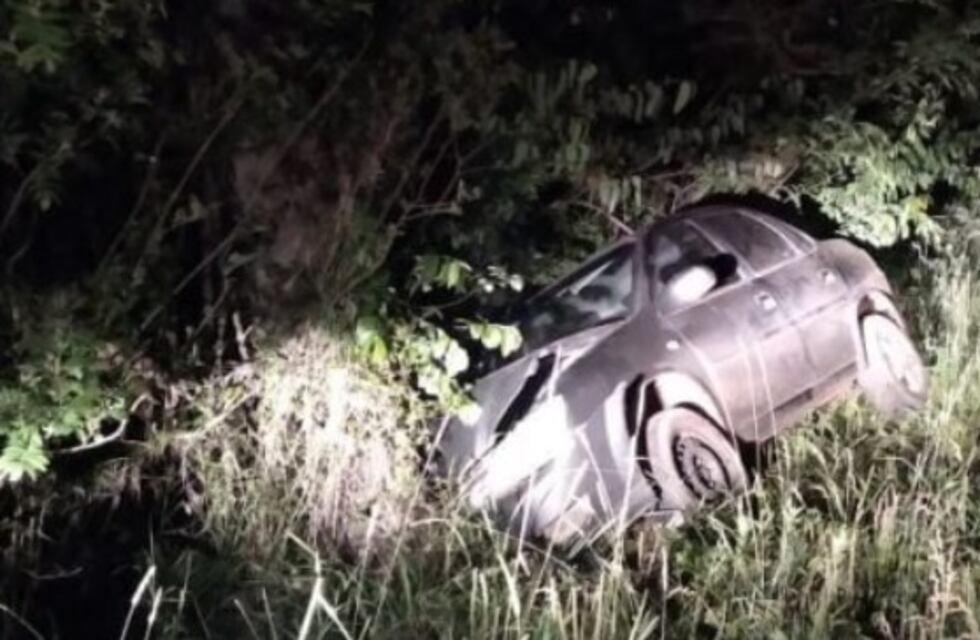 San Martín: viajaba con su pareja en automóvil, despistó y se encuentra herida