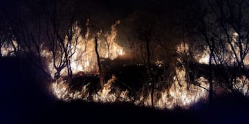 Incendios en el Norte de San Luis.