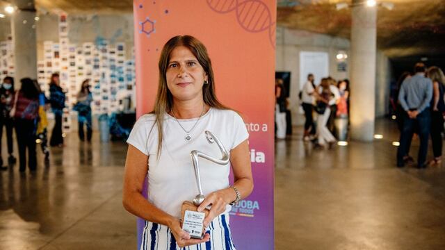 La científica cordobesa fue distinguida por el Ministerio de la Provincia.