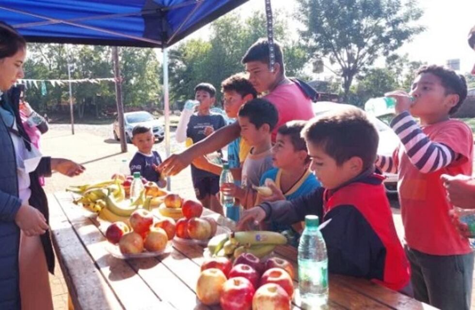 La Municipalidad de Posadas organizó una jornada recreativa y deportiva para niños y niñas del barrio A4