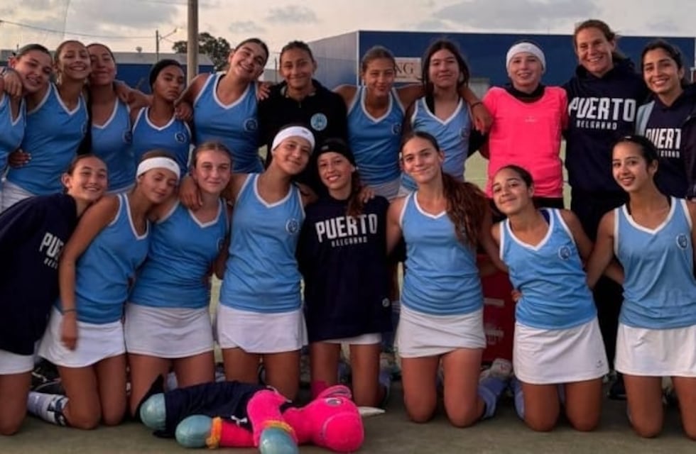 Hockey: Puerto Belgrano hizo podio en el Regional de Clubes “C” Sub 14.