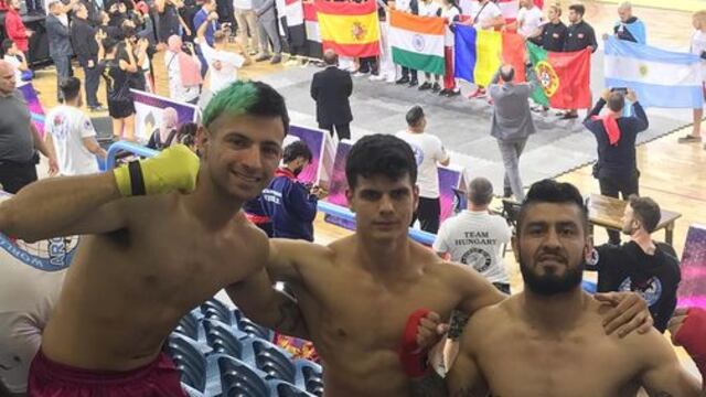 Pérez: Juan Díaz peleará la final contra Hungría en Mundial de Kickboxing en Egipto (Facebook E.I.D.C Escuela de Deportes de Contacto)