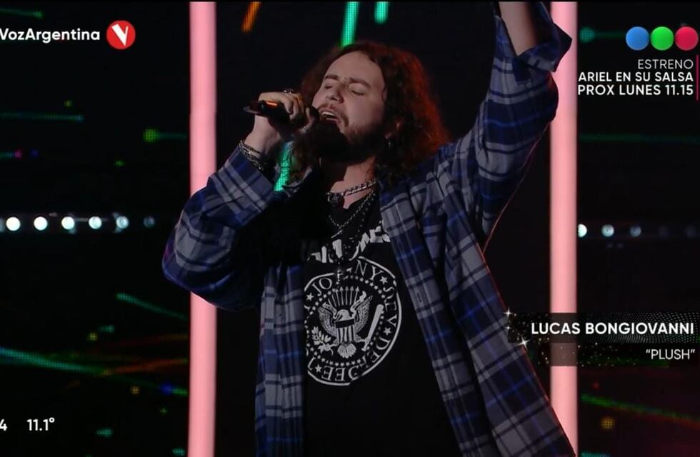La Voz Argentina: Lucas Bongiovanni, el sanjuanino rockero que conquistó a las mujeres del jurado