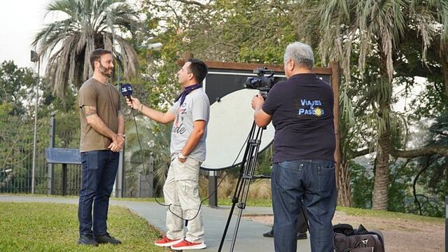 Francisco Azcué recibió la visita de un programa nacional.