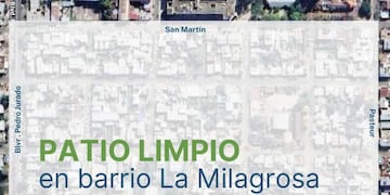 “Operativo Patio Limpio” reprogramado