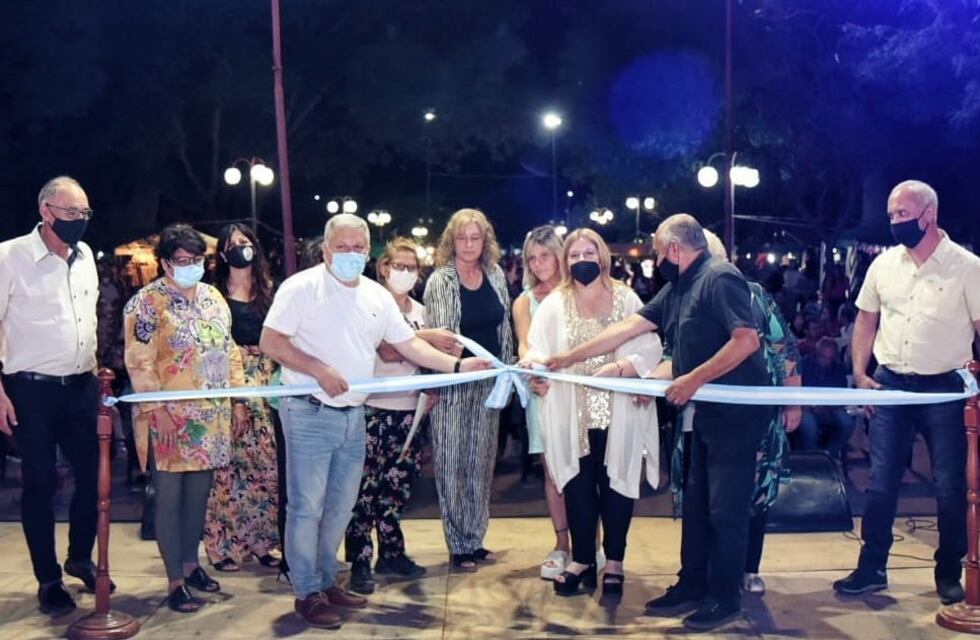 Mediante un acto quedó inaugurada la 26° Feria Nacional de Artesanías de Arroyito